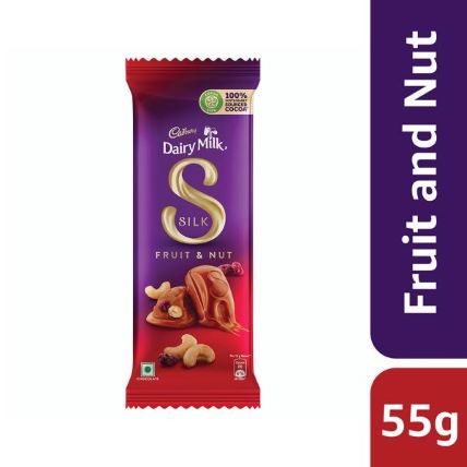 Cadbury Chocolate Dairy Milk Silk Fruit And Nut